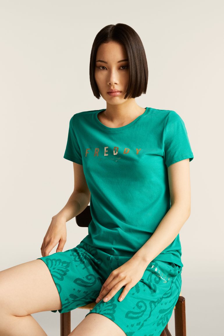 FREDDY SHORT SLEVEE T-SHIRT DONNA