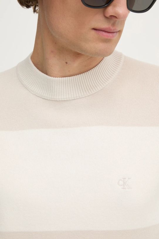 CALVIN KLEIN COTTON CREW NECK SWEATER