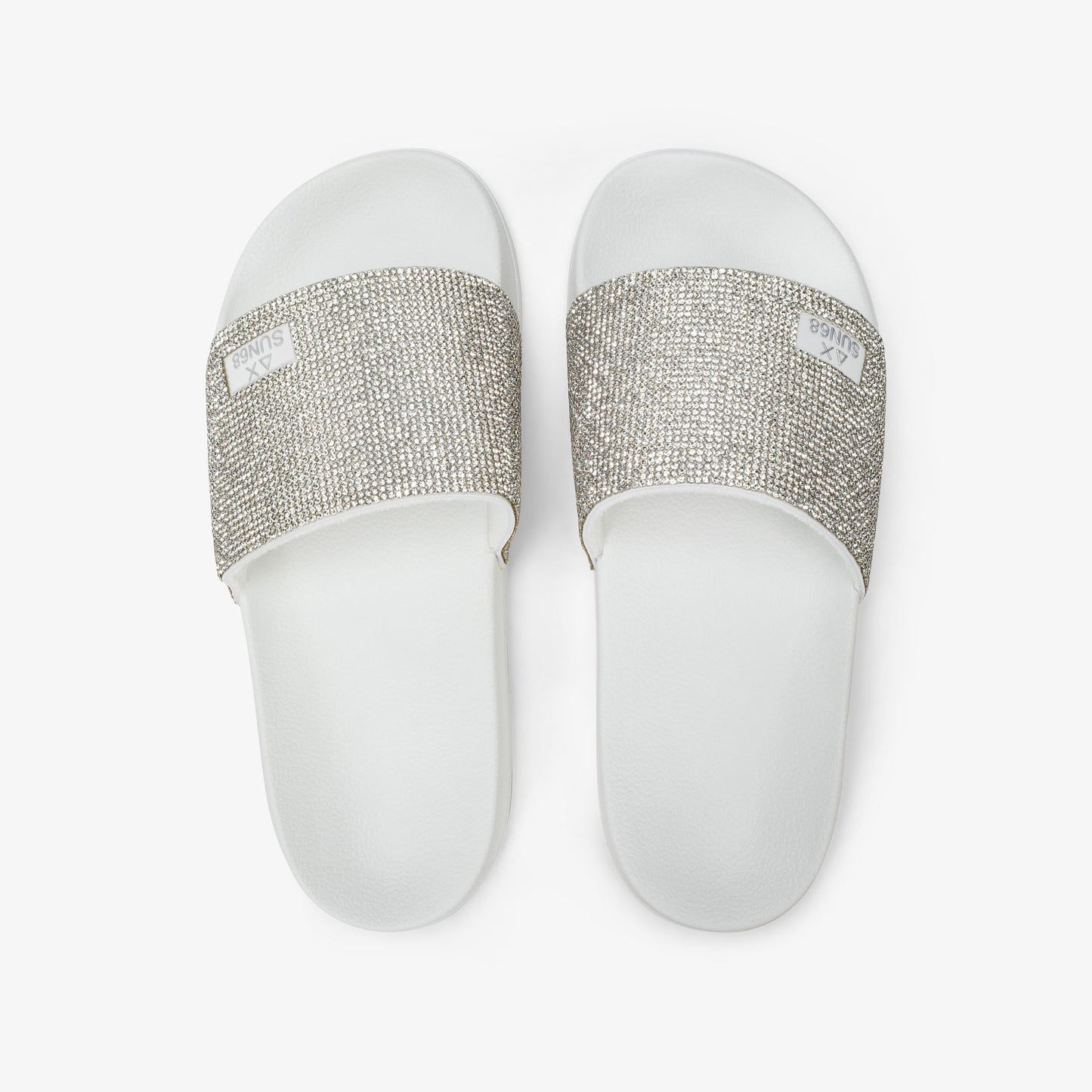 SUN68 SLIPPERS STRASS BEACH
