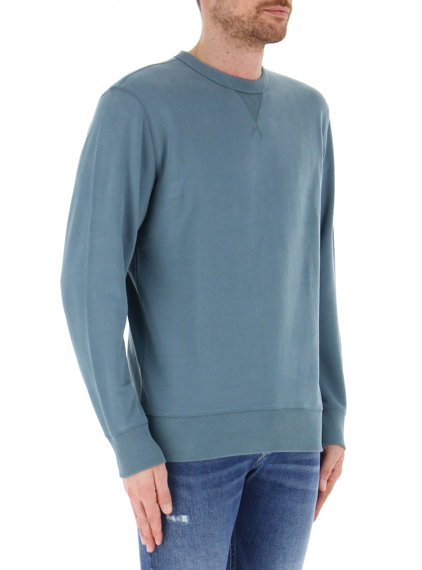CALVIN KLEIN BADGE CREW NECK