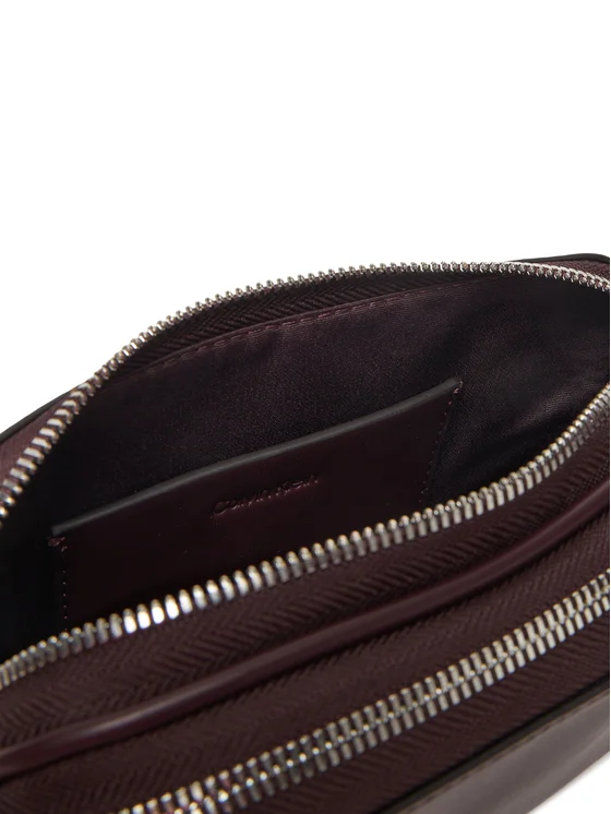 CALVIN KLEIN WEBBING DOUBLE STRAP CAMERA