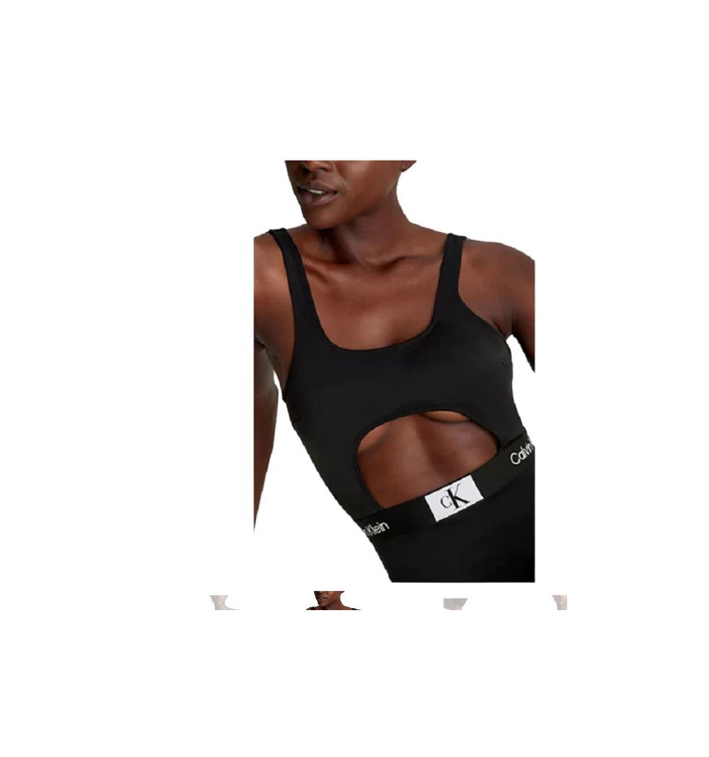 CALVIN KLEIN CUT OUT ONE PIECE-RP
