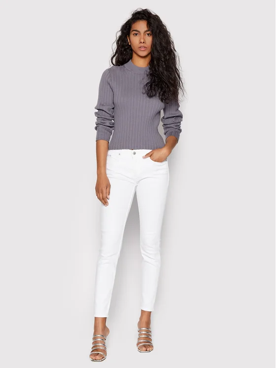 CALVIN KLEIN DENIM MID RISE SKINNY