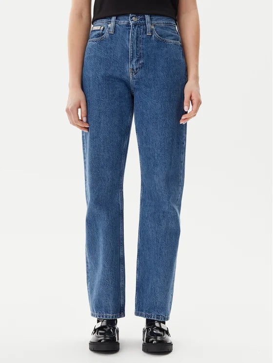 CALVIN KLEIN HIGH RISE STRAIGHT