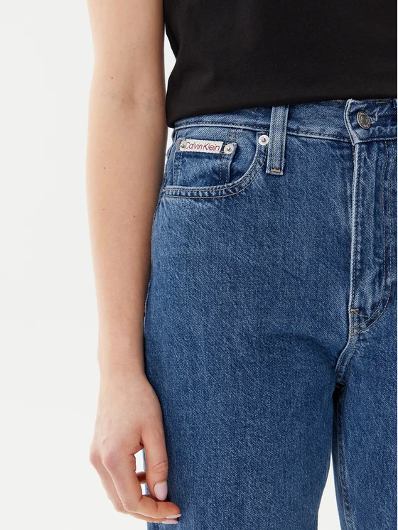 CALVIN KLEIN HIGH RISE STRAIGHT