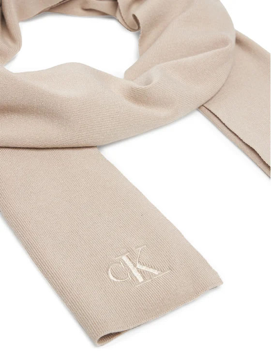 CALVIN KLEIN FINE RIB SCARF