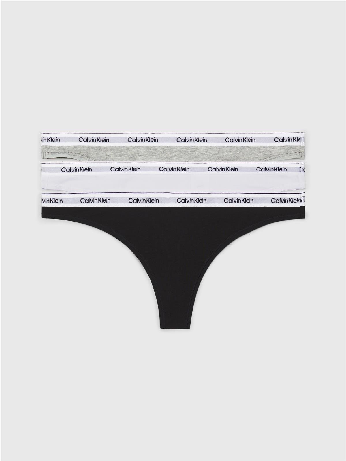 CALVIN KLEIN THONG 3PK