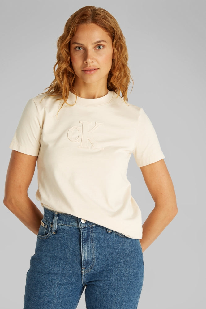 CALVIN KLEIN APPLIQUE REGULAR TEE