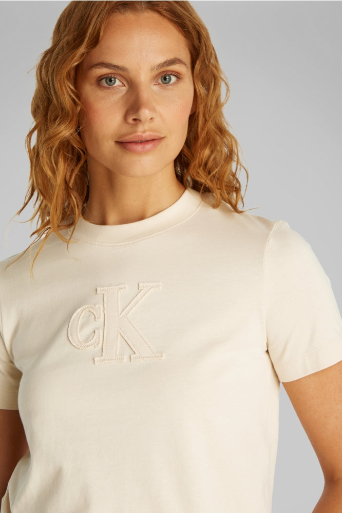 CALVIN KLEIN APPLIQUE REGULAR TEE