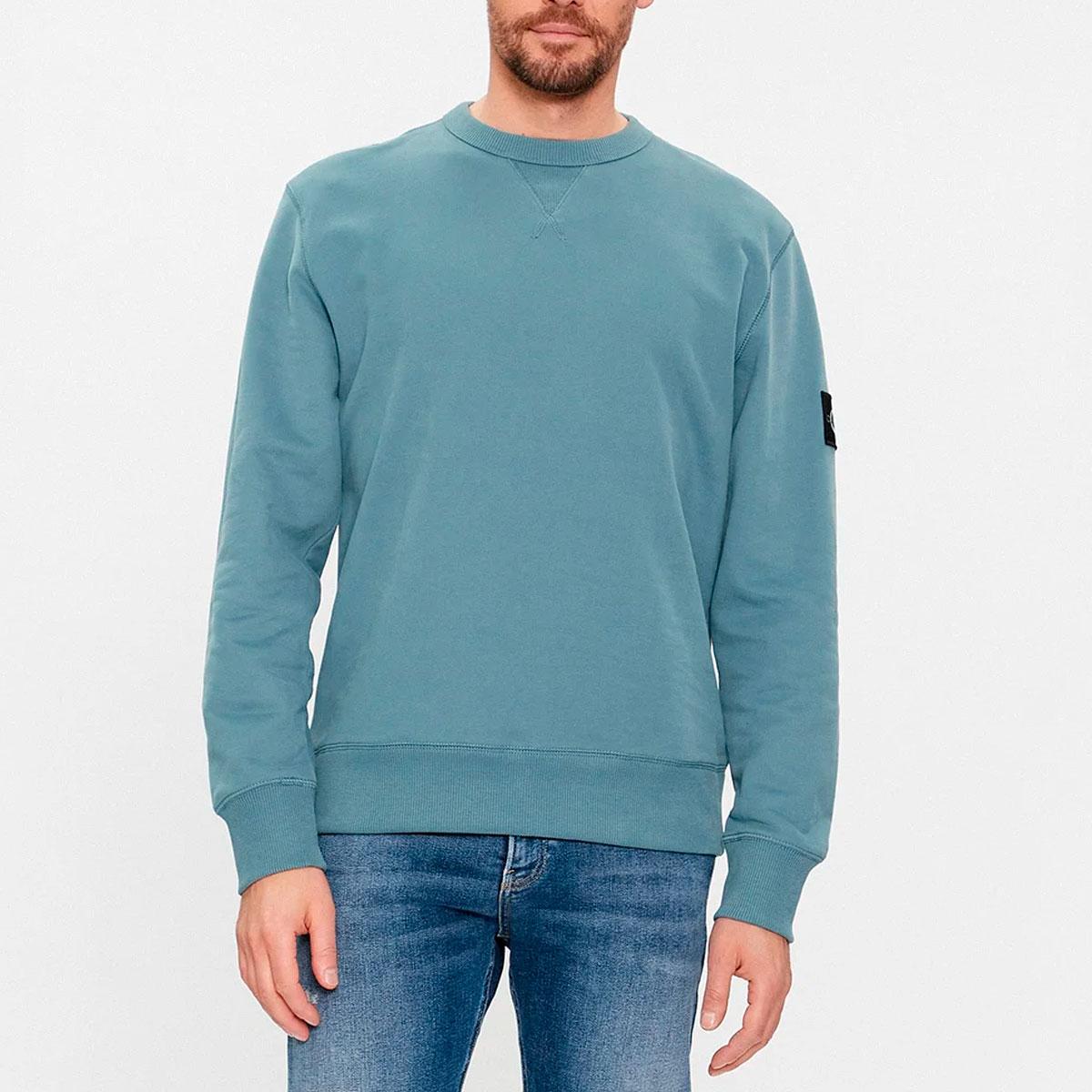 CALVIN KLEIN BADGE CREW NECK