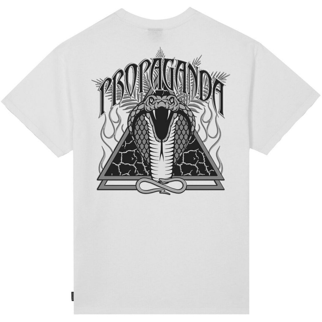 PROPAGANDA T-SHIRT M/M 100% COTONE RIBS TRIANGLE