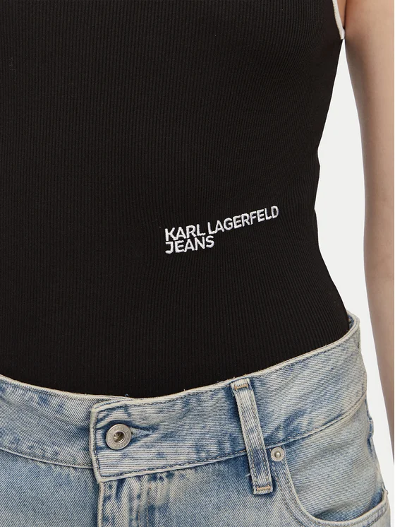 KARL LAGERFELD JEANS RIBBED BODY