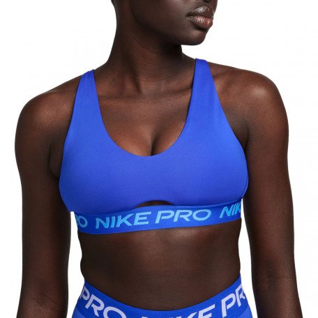 NIKE PRO INDY PLUNGE ROYAL