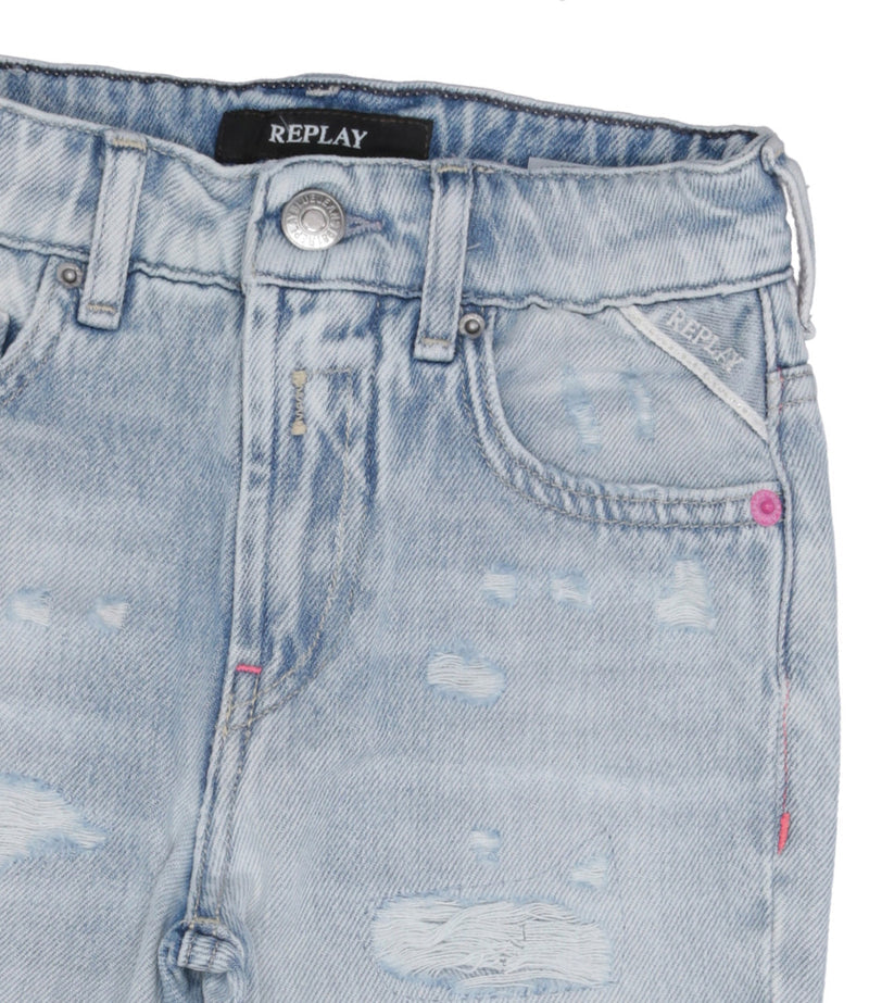 REPLAY PANTALONE DENIM MOM