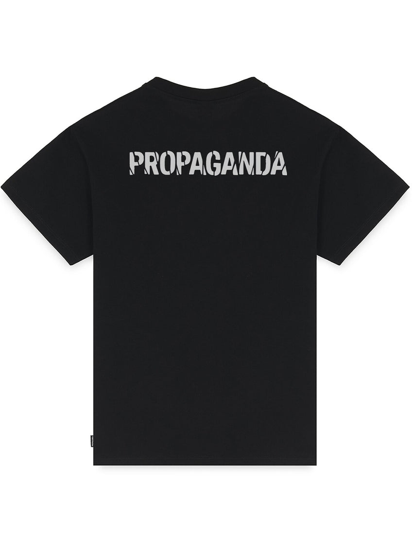 PROPAGANDA T-SHIRT M/M 100% COTONE LOGO CLASSIC VHS