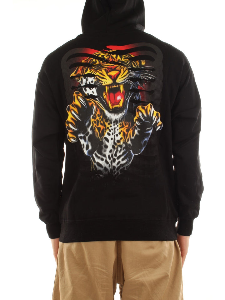 PROPAGANDA FELPA 100% COTONE RIBS ASSAULT NERO