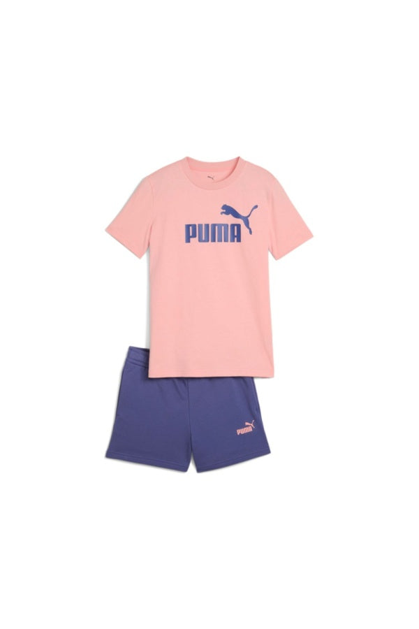 PUMA SS LOGO TEE AND SHORT SET