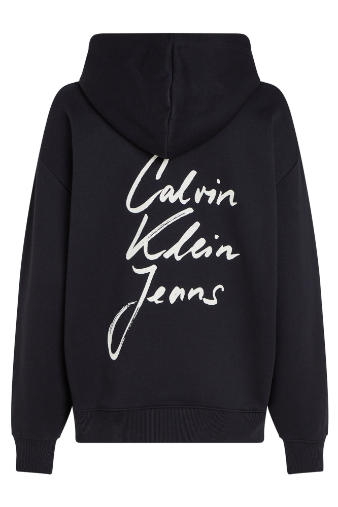 CALVIN KLEIN SCRIPT INSTITUTIONAL RLX HOODIE