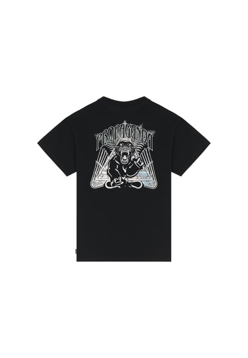 PROPAGANDA T-SHIRT M/M 100% COTONE TRIANGLE PANTHER