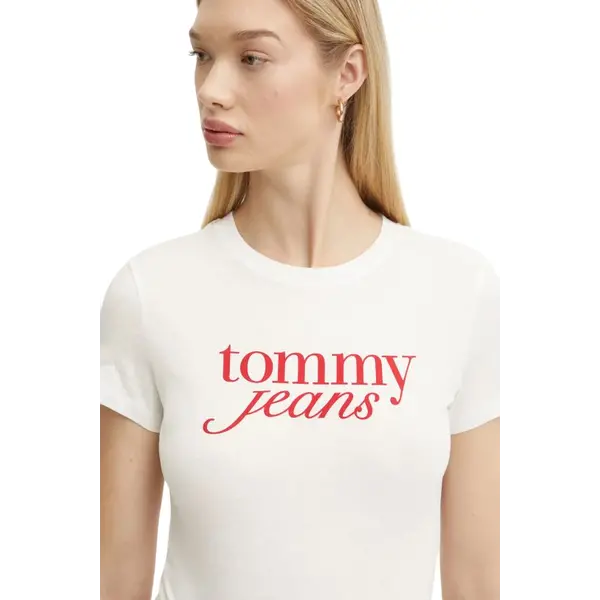 TOMMY JEANS SLIM ESSENTIAL LOGO TEE EXT