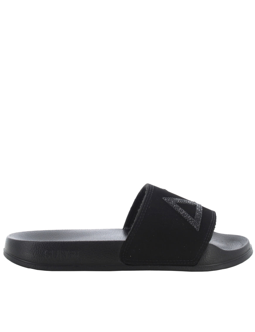 SUN68 SLIPPERS BEACH STRASS