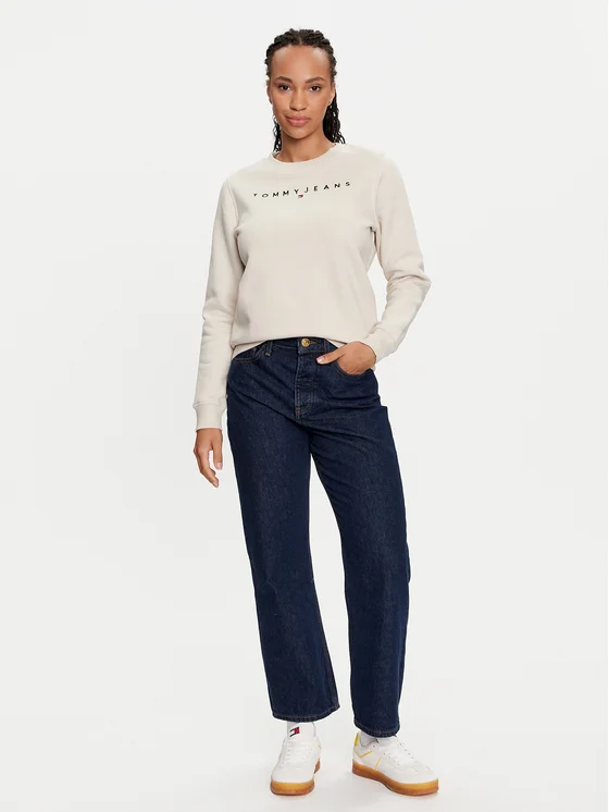 TOMMY JEANS TJW REGULAR LINEAR CREW EXT