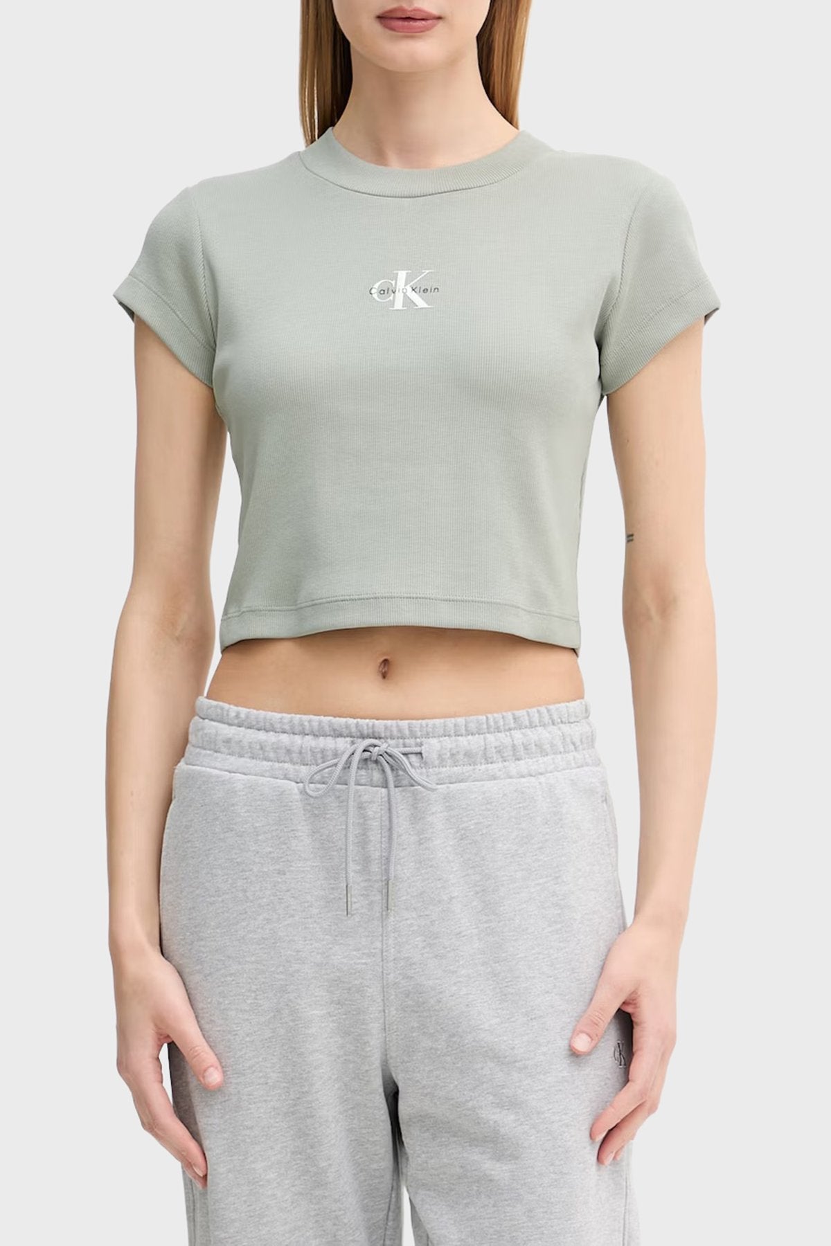 CALVIN KLEIN MONOLOGUE BABY RIB TEE