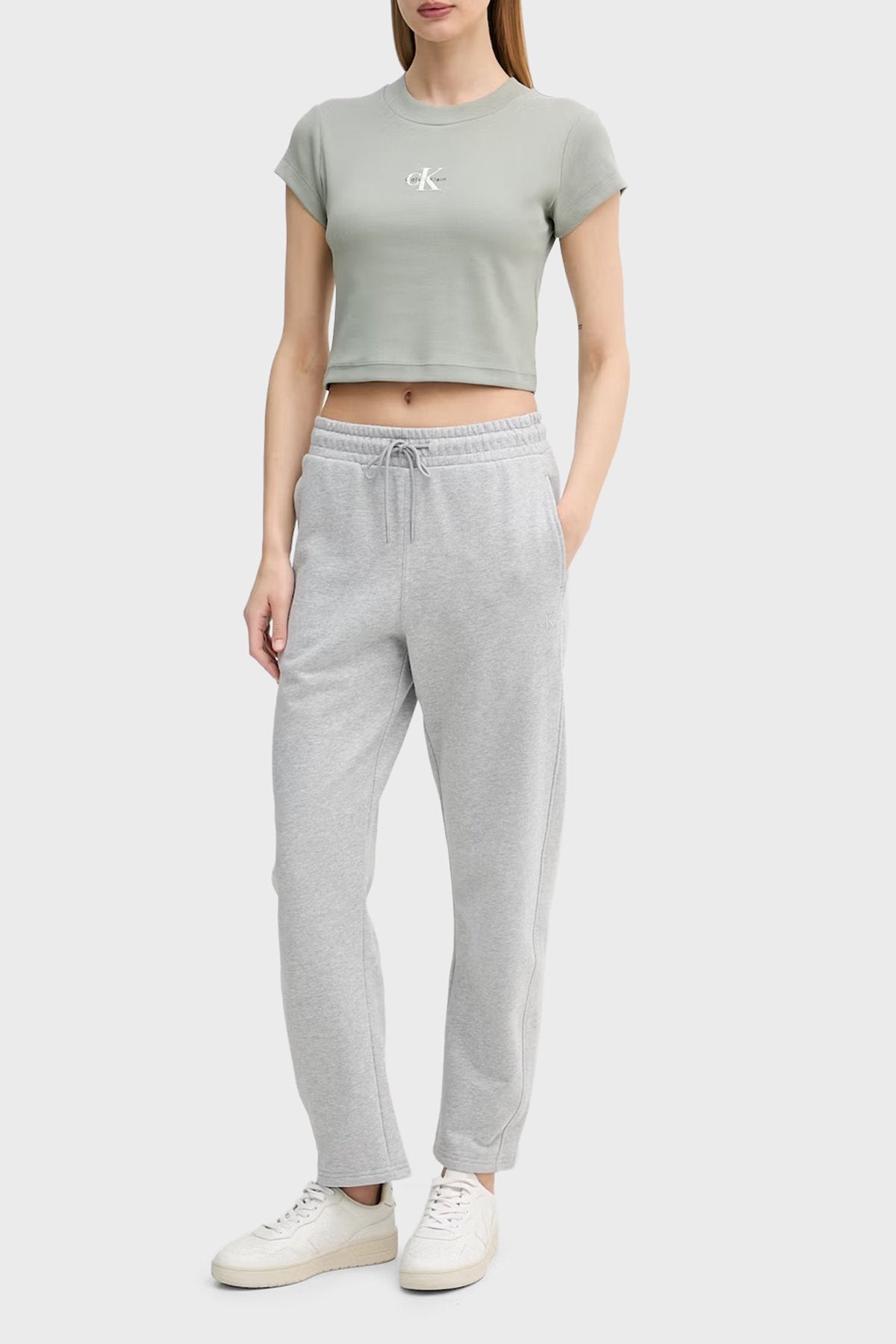 CALVIN KLEIN MONOLOGUE BABY RIB TEE