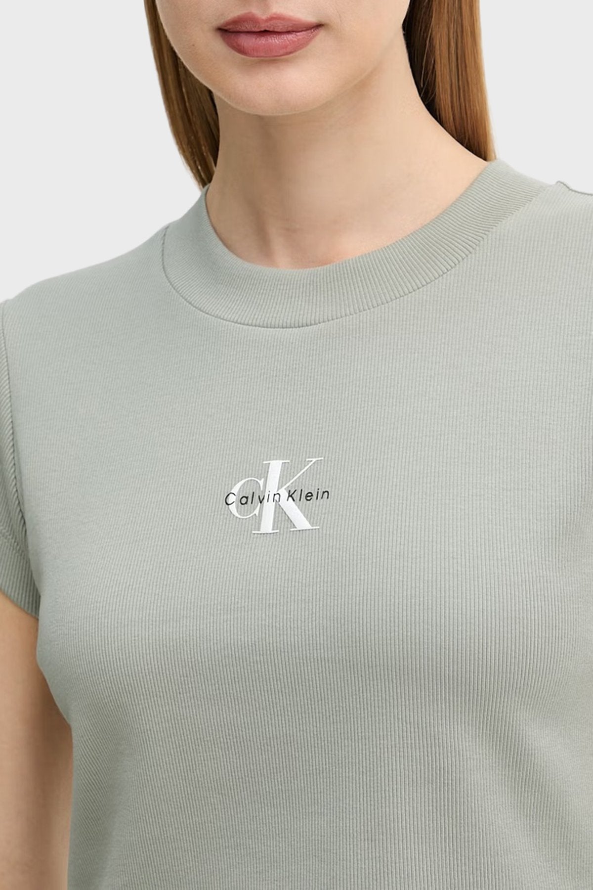 CALVIN KLEIN MONOLOGUE BABY RIB TEE
