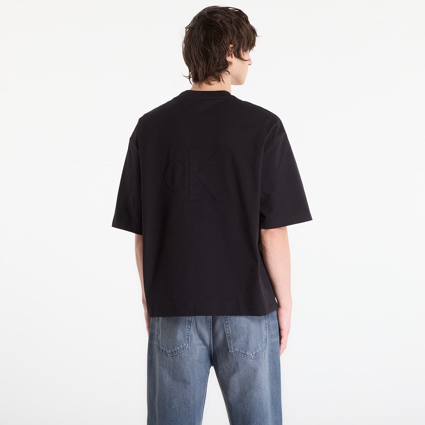 CALVIN KLEIN SS RELAXED COOLING PIQUÉ EN RELIEVE