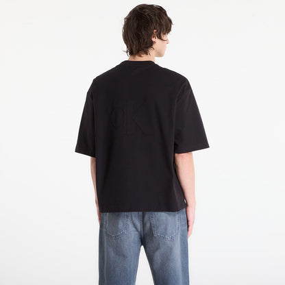 CALVIN KLEIN SS RELAXED COOLING PIQUÉ EN RELIEVE