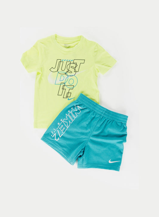 NIKE B NK RHYTHM FT SHORT SET
