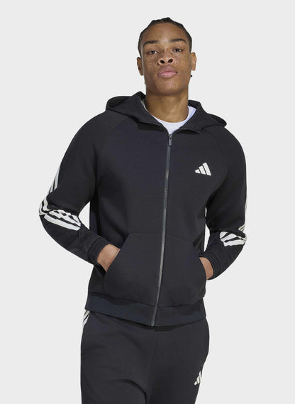ADIDAS M STA 3S FULL ZIP HD