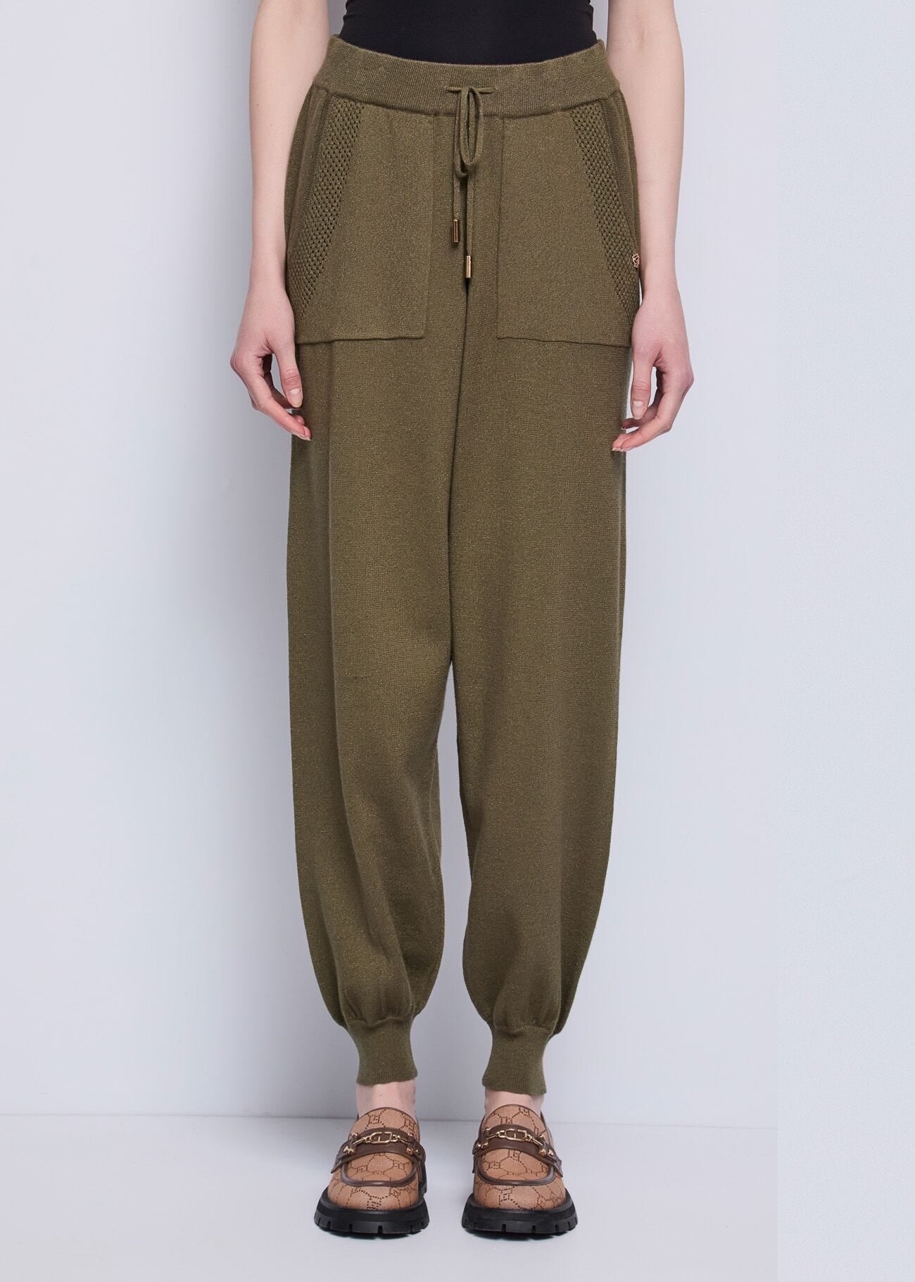 GAUDI PANTALONE IN MAGLIA