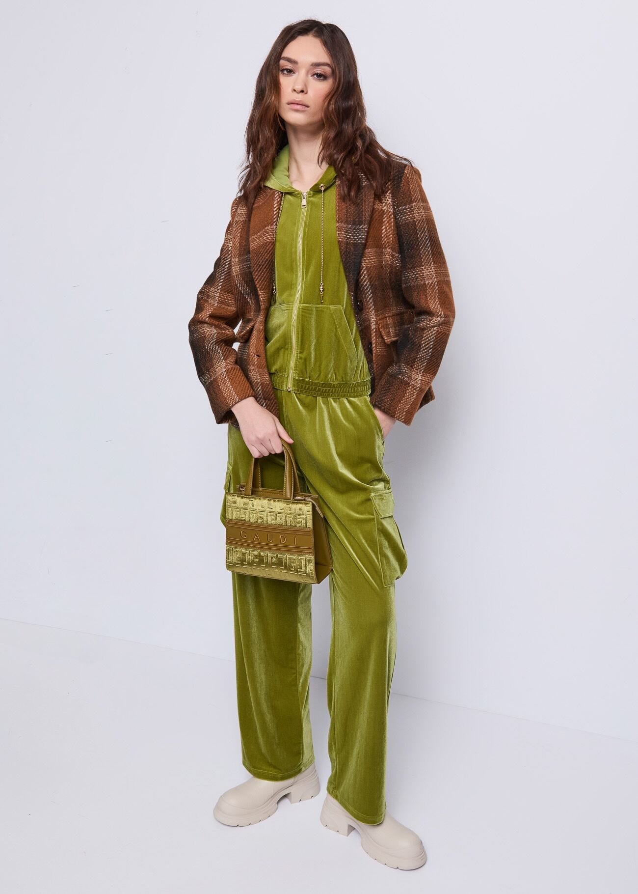 GAUDI PANTALONE IN CINIGLIA