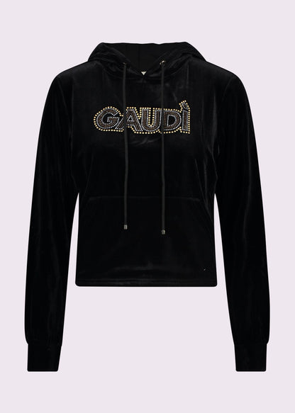 GAUDI' FELPA CON CAPPUCCIO DONNA