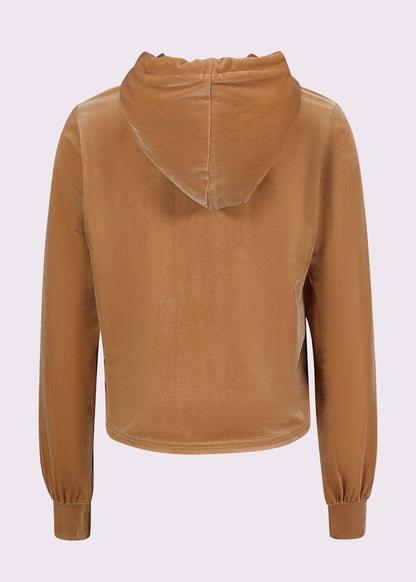 GAUDI' FELPA CON CAPPUCCIO DONNA