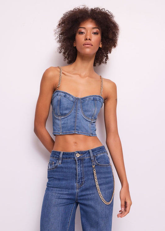 GAUDI' TOP DENIM