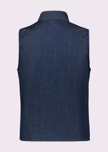 GAUDI' CAMICIA DENIM RICAMATA S-M