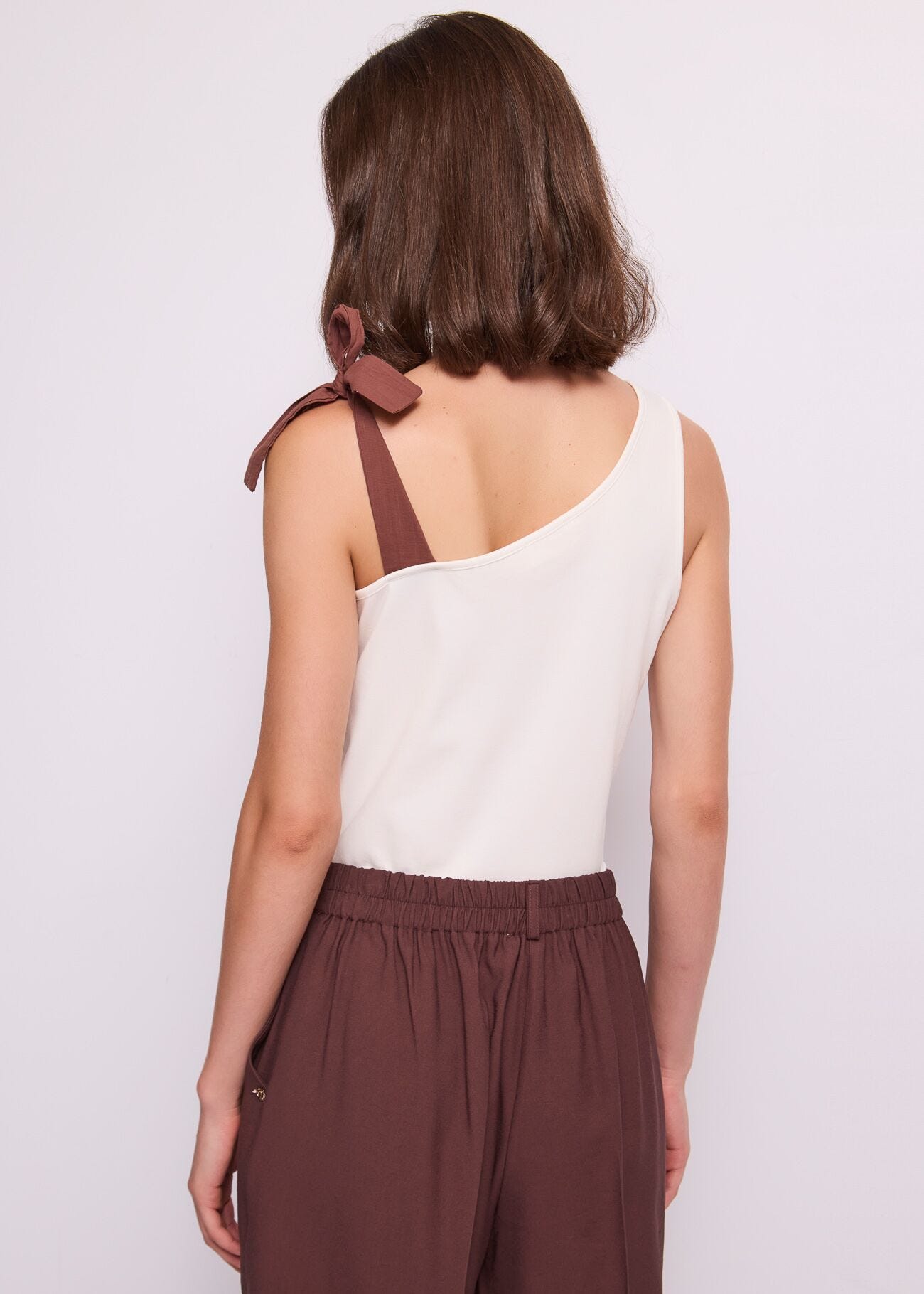 GAUDI' CANOTTA CON SPALLINA FIOCCO