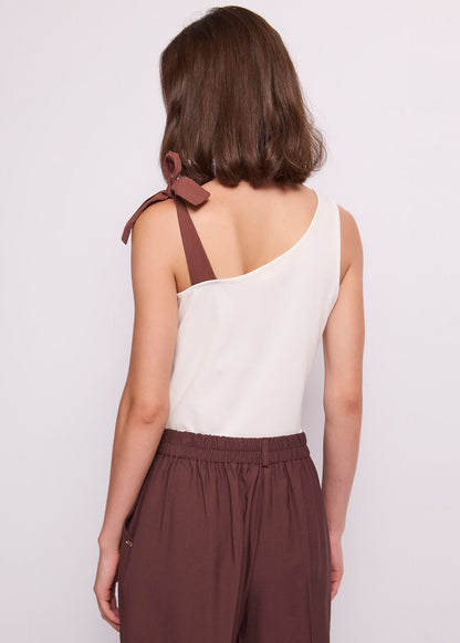 GAUDI' CANOTTA CON SPALLINA FIOCCO