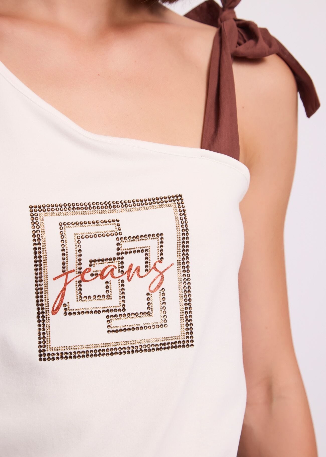 GAUDI' CANOTTA CON SPALLINA FIOCCO