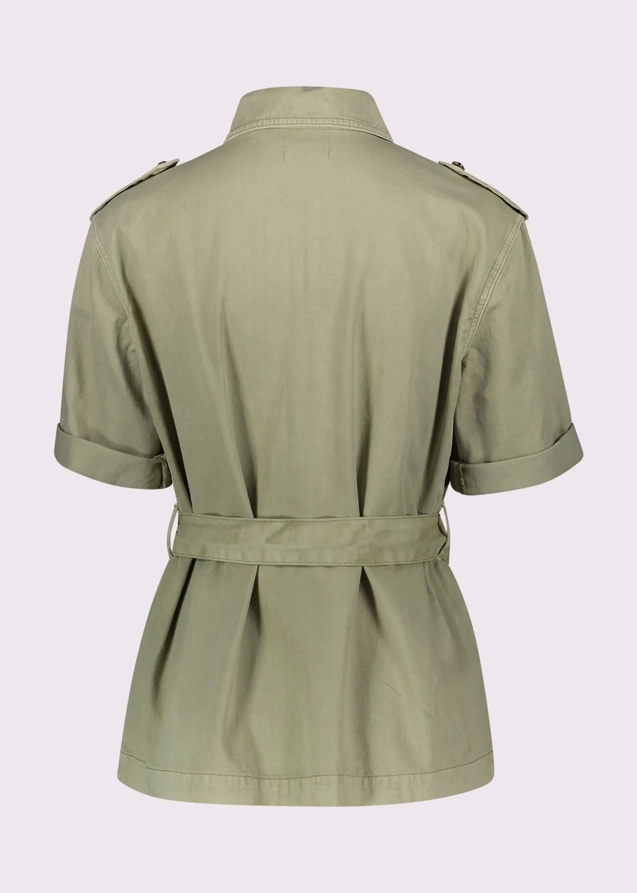 GAUDI' GIACCA CAMICIA CON CINTURA M-CORTA