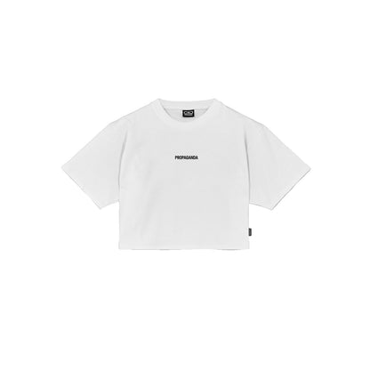 PROPAGANDA W CROP T-SHIRT M/C