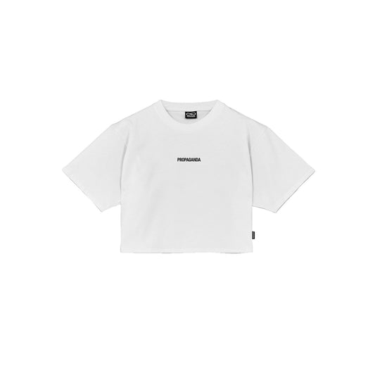 PROPAGANDA W CROP T-SHIRT M/C