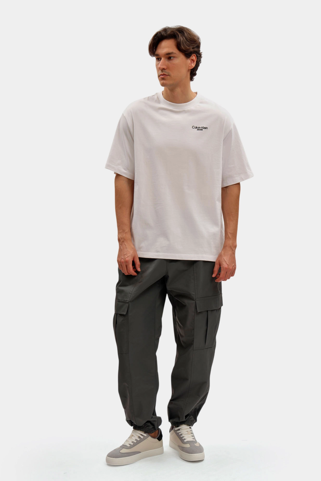 CALVIN KLEIN LOGO BACK PRINT T-SHIRT