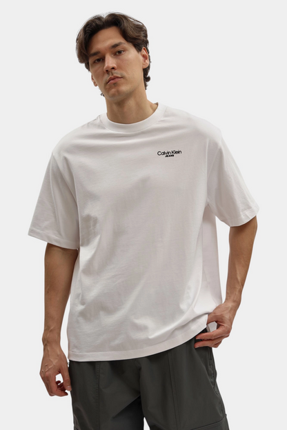 CALVIN KLEIN LOGO BACK PRINT T-SHIRT