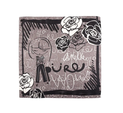 ANEKKE PANUELO CUADRADO NEGRO