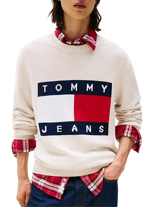 TOMMY JEANS REG MELANGE FLAG