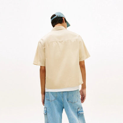 TOMMY JEANS BOXY SKATER SHIRT S/S